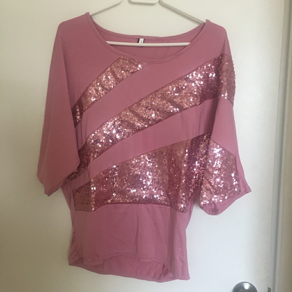 Tops - Sequin Stretch Top